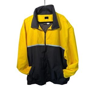 Law Pro MO OCEAN Men's Yellow Black Windbreaker Jacket 5XL Style JK590